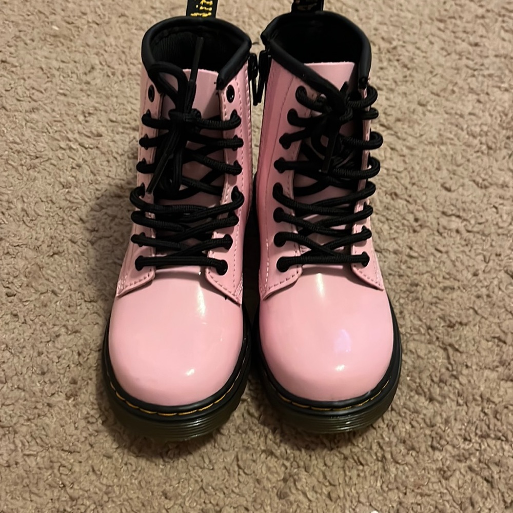 Doc Marten boots pink size 11 kids